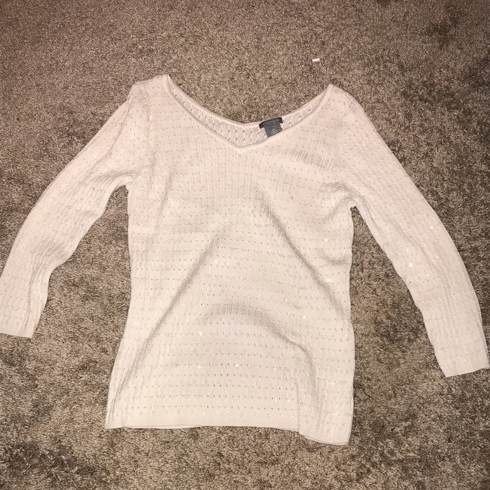 Sequin sweater